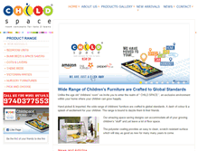 Tablet Screenshot of childspace.co.in